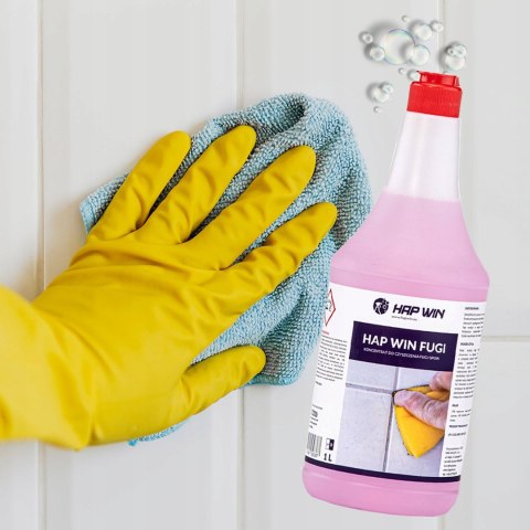HAP WIN 1L Płyn do Czyszczenia Fug Spoin Płytek bez szorowania