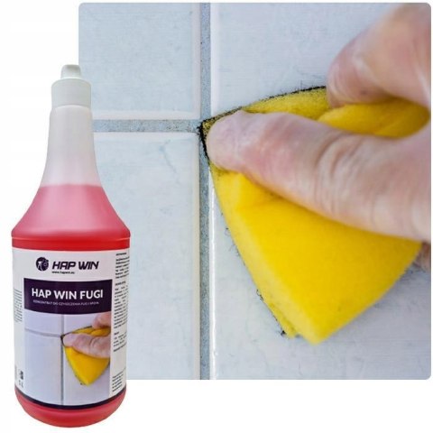 HAP WIN 1L Płyn do Czyszczenia Fug Spoin Płytek bez szorowania