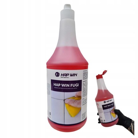 HAP WIN 1L Płyn do Czyszczenia Fug Spoin Płytek bez szorowania