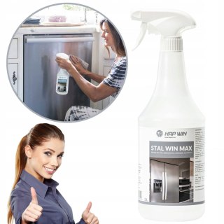 HAP WIN INOX 1L Płyn do Czyszczenia i Pielęgnacji Stali Nierdzewnej OKAPÓW