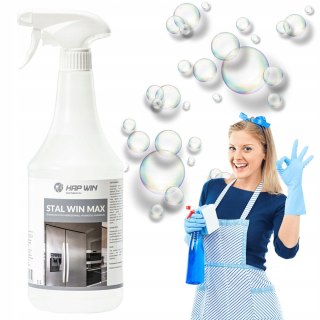 HAP WIN INOX 1L Płyn do Czyszczenia i Pielęgnacji Stali Nierdzewnej OKAPÓW