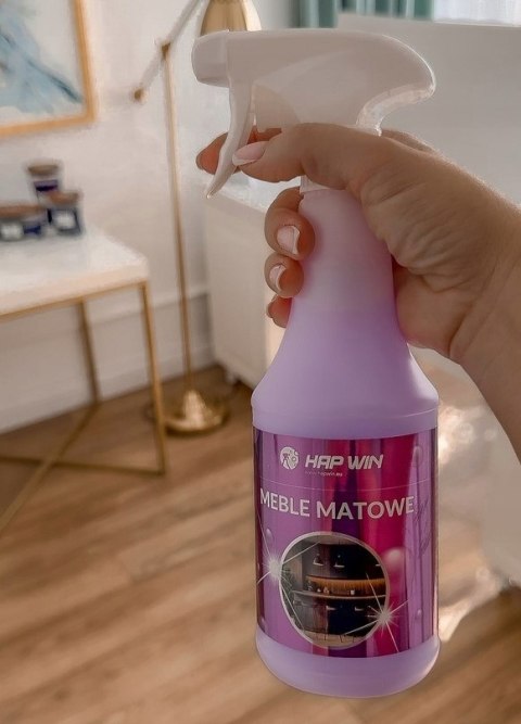 HAP WIN Meble Matowe 1L Środek do Czyszczenia Mebli Bez Smug Odtłuszcza