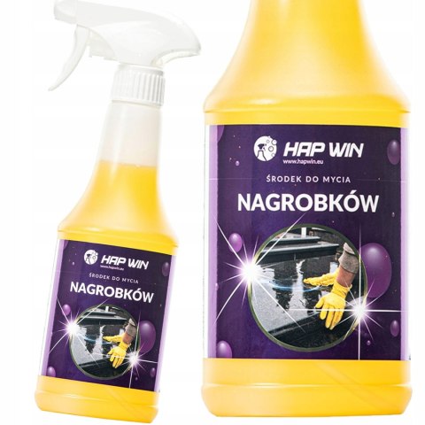 HAP WIN Nagrobki 500ml Środek do Czyszczenia i Pielęgnacji Kamienia GROBÓW