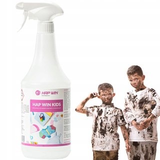 HAP WIN ODPLAMIACZ DO UBRANEK DZIECIĘCYCH 1L ZMYWA TRAWE BŁOTO KREW JEDZENI