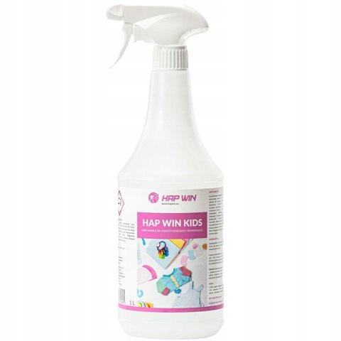 HAP WIN ODPLAMIACZ DO UBRANEK DZIECIĘCYCH 1L ZMYWA TRAWE BŁOTO KREW JEDZENI