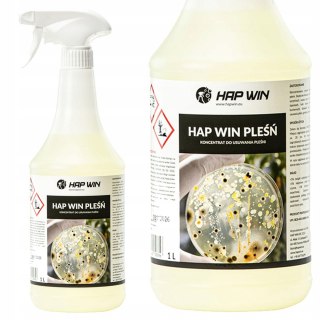 HAP WIN Pleśń 1L Środek do Usuwania Pleśni i Grzybów Bez Szorowania Mocny