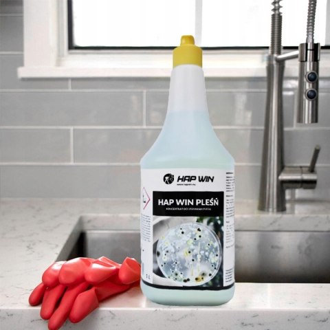 HAP WIN Pleśń 1L Środek do Usuwania Pleśni i Grzybów Bez Szorowania Mocny