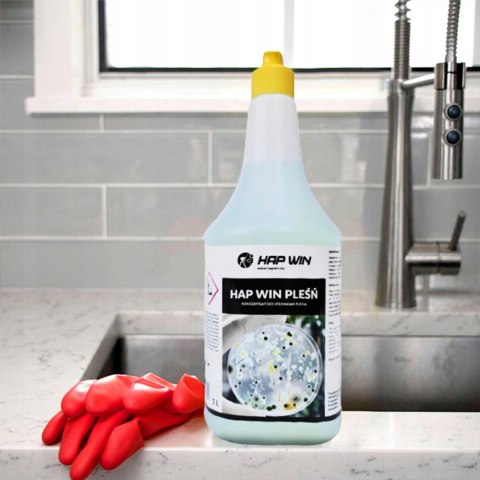 HAP WIN Pleśń 1L Środek do Usuwania Pleśni i Grzybów Bez Szorowania Mocny