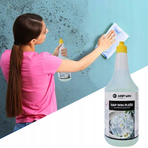 HAP WIN Pleśń 1L Środek do Usuwania Pleśni i Grzybów Bez Szorowania Mocny