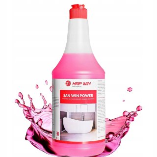 HAP WIN Power 1L Silny Odkamieniacz do Łazienki do Kabin Umywalek Skuteczn