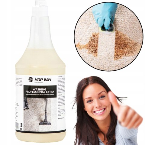 Hap Win 1L Koncentrat do prania dywanów i tapicerki Profesjonalny Mocny