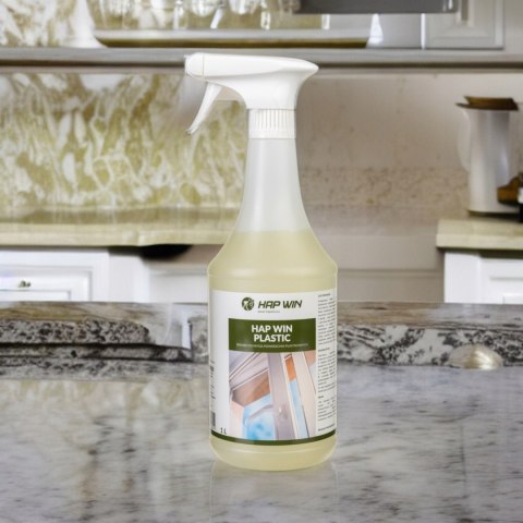 Hap Win 1L płyn do Czyszczenia Ram Okiennych PCV Plastiku Zabawek Mebli