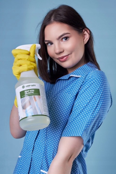 Hap Win 1L płyn do Czyszczenia Ram Okiennych PCV Plastiku Zabawek Mebli