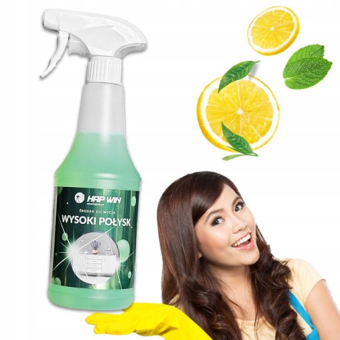 Hap Win 500 ml Płyn do mebli na wysoki połysk Usuwa kurz, tłuszcz, odciski