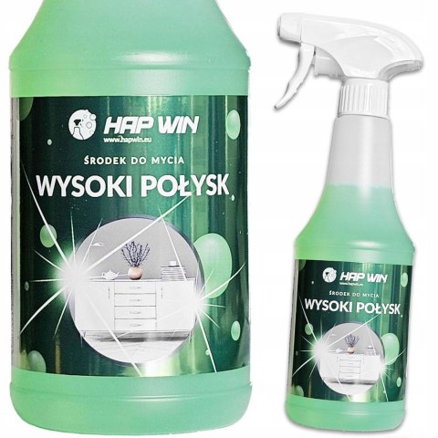 Hap Win 500 ml Płyn do mebli na wysoki połysk Usuwa kurz, tłuszcz, odciski