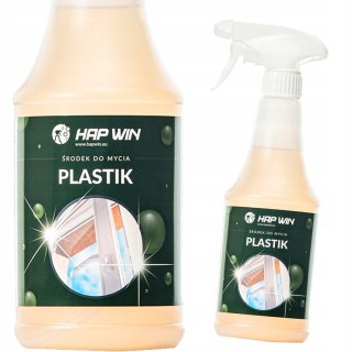 Hap Win Plastik 500ml Płyn do czyszczenia mycia plastiku, PCV ram okiennych
