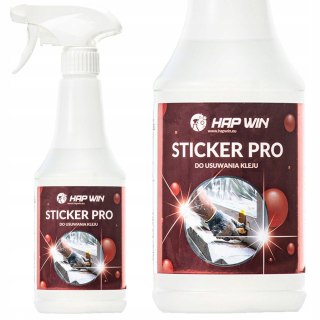 Hap Win Sticker Pro 500ml Płyn do usuwania kleju, etykiet, taśm PCV, szyby