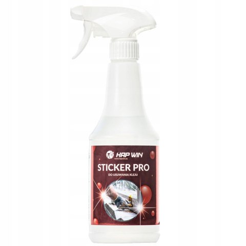 Hap Win Sticker Pro 500ml Płyn do usuwania kleju, etykiet, taśm PCV, szyby