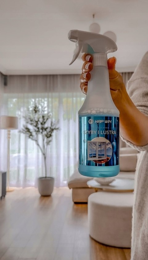 Hap Win Szyby i Lustra 500 ml Płyn do mycia szyb, luster i szkła Bez smug