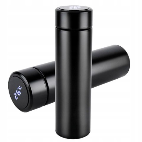 KUBEK TERMICZNY TERMOS DOTYKOWY LED NA KAWĘ HERBATĘ SMART DO AUTA 500ml