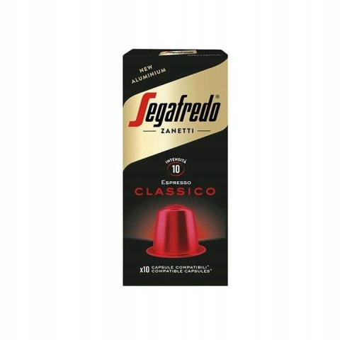 Kapsułki Segafredo Classico aluminiowe kompatybilne z Nespresso 10 szt.
