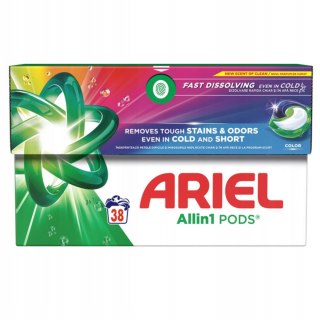 Kapsułki do prania kolorowego Ariel All in 1 38 sztuk
