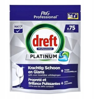 Kapsułki do zmywarki Dreft Platinum all in one 75 szt