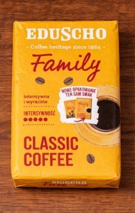 Kawa mielona Tchibo Eduscho Family vacum 500g