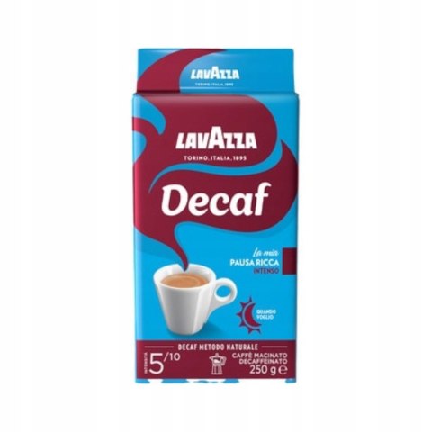 Kawa mielona bezkofeinowa Lavazza Intenso DECAF 250 g