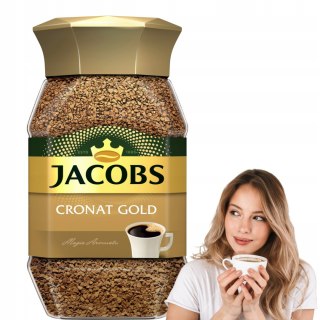 Kawa rozpuszczalna Jacobs Cronat Gold Duża 200 g