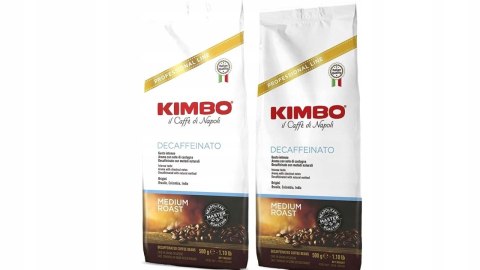 Kawa ziarnista Kimbo Espresso Decaffeinato 500g - bezkofeinowa