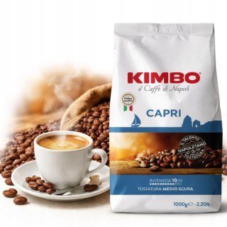 Kimbo Capri kawa ziarnista włoska Arabica Robusta 1 kg
