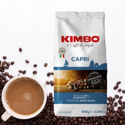 Kimbo Capri kawa ziarnista włoska Arabica Robusta 1 kg