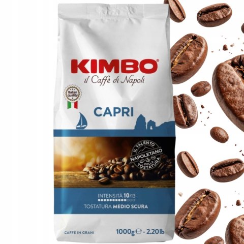 Kimbo Capri kawa ziarnista włoska Arabica Robusta 1 kg