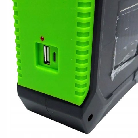 LAMPA HALOGEN PRZENOŚNY Z AKUMULATOREM LED MAŁY WARSZTATOWA MOCNA LATARKA