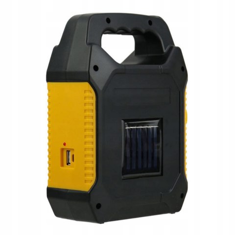 LAMPA HALOGEN PRZENOŚNY Z AKUMULATOREM LED MAŁY WARSZTATOWA MOCNA LATARKA