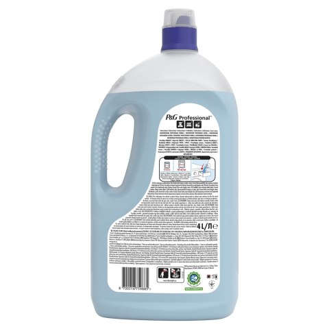 Lenor DUŻY Płyn do płukania tkanin 4l Morska Bryza 200 płukań niebieski