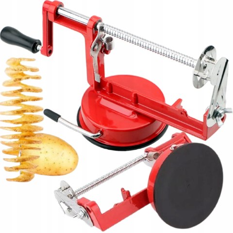 MASZYNKA DO ZIEMNIAKÓW WARZYW SPIRALA ZAKRĘCONA FRYTKA KRAJALNICA
