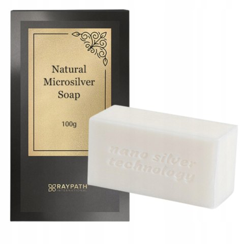 MYDŁO Naturalne kosmetyczne do twarzy i ciała z Nanosrebrem 100g Raypath