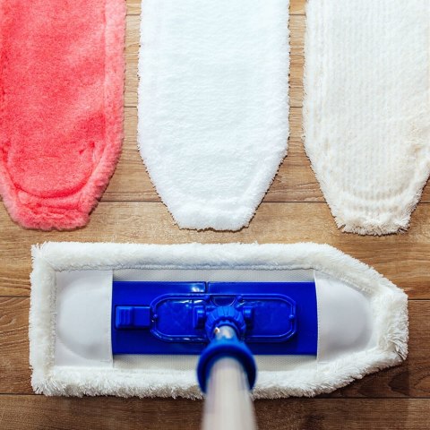Mop płaski Raypath Poduszka Podłogowa Biała NOVA Wkład do Mopa