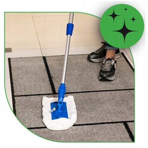 Mop płaski Raypath Poduszka Podłogowa Biała NOVA Wkład do Mopa