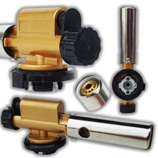 PALNIK GAZOWY na GAZ KARTUSZ ŻELIWNY ZAPALNICZKA GAZOWA LUTLAMPA OPALARKA