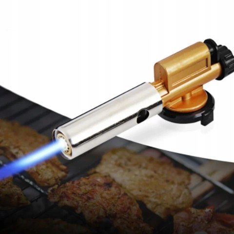 PALNIK GAZOWY na GAZ KARTUSZ ŻELIWNY ZAPALNICZKA GAZOWA LUTLAMPA OPALARKA