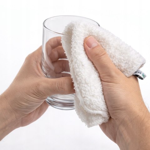 RAYPATH MINI Czyścik zmywak biały Kuchenny NanoSrebro uniwersalny