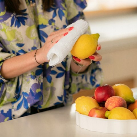 RAYPATH MINI Czyścik zmywak biały Kuchenny NanoSrebro uniwersalny