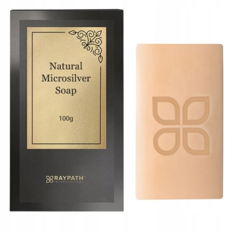 RAYPATH Mydło Naturalne z Nanosrebrem Antybakteryjne Ekologiczne 100g