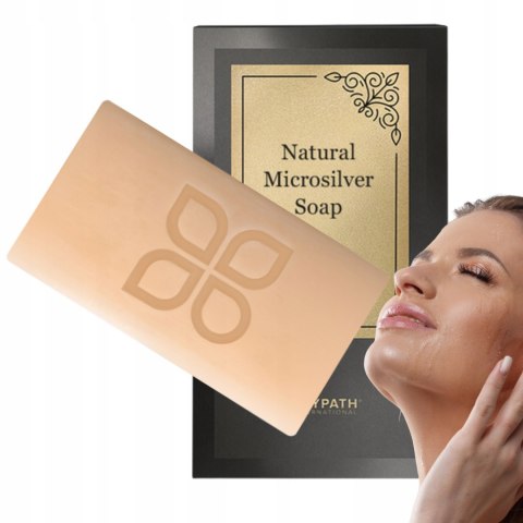 RAYPATH Mydło Naturalne z Nanosrebrem Antybakteryjne Ekologiczne 100g