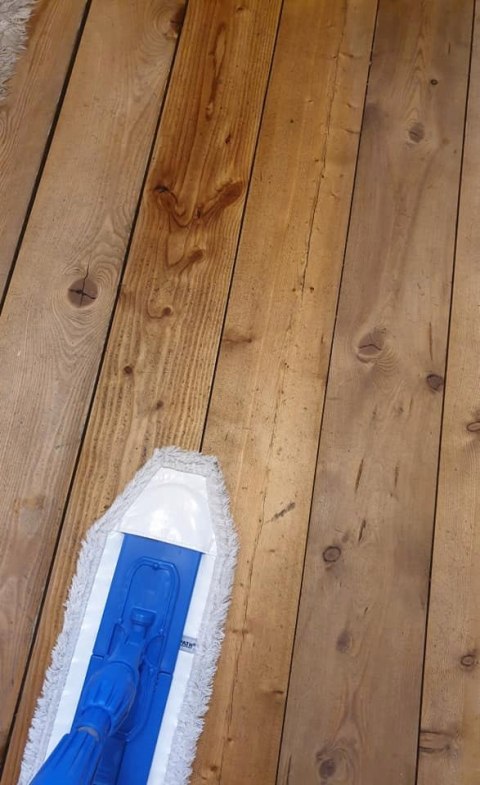 RAYPATH Poduszka podłogowa WKŁAD DO Mopa Beżowy do drewna paneli