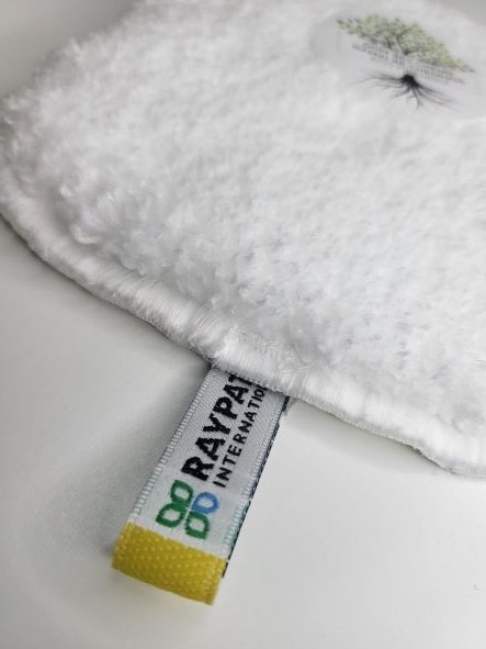 Raypath Czyścik MINI Zmywak Kuchenny Biała GĄBKA Nova z NanoSrebrem