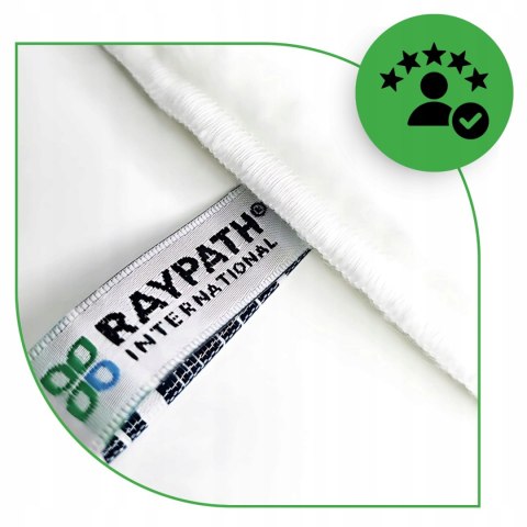 Raypath Mop płaski + kij Uniwersalny zestaw podłogowy nakładki wkłady